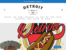 Tablet Screenshot of detroitshirt.com
